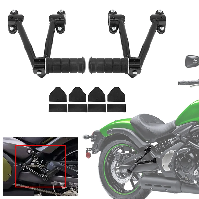 Для Kawasaki Vulcan S 650 VN650 2015-2022 мотоциклетные задние пассажирские колышки, запчасти, педаль, черный Кронштейн для подножки
Для Kawasaki Vulcan S 650 VN650 2015-2022 мотоциклетные задние пассажирские колышки, запчасти, педаль, черный Кронштейн для подножки
