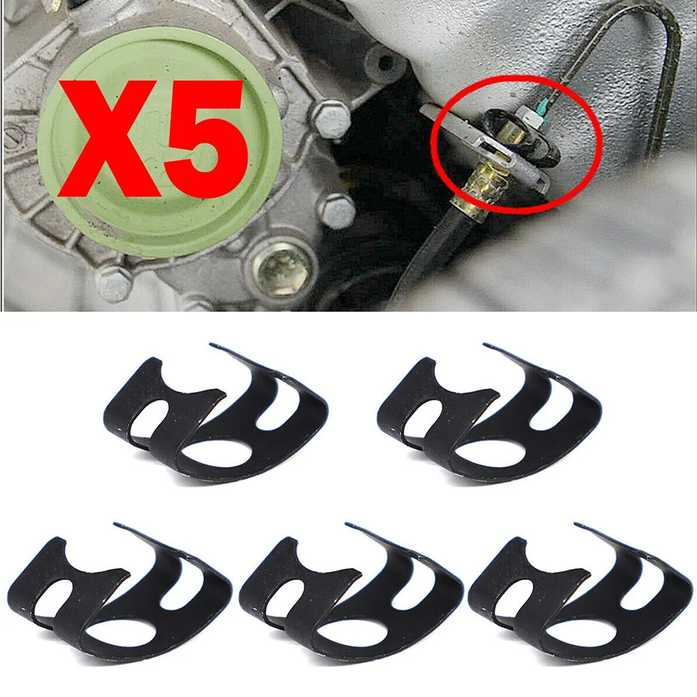 5pcs Car Brake Hose Fixing Metal Clip Fixing Clip For Skoda Black Black 27.6mm X 17.1mm / 10mm Replacement Parts
5pcs Car Brake Hose Fixing Metal Clip Fixing Clip For Skoda Black Black 27.6mm X 17.1mm / 10mm Replacement Parts