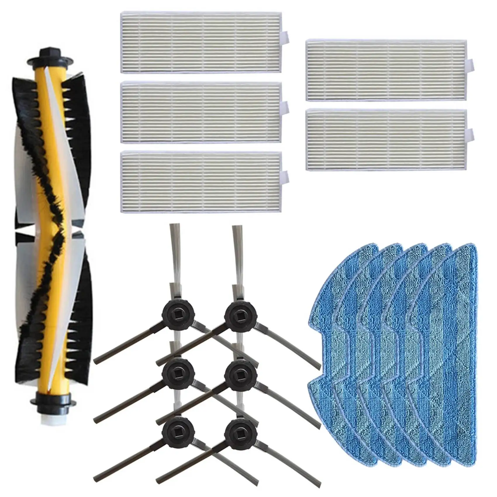

For REDMOND RV-R500 Vacuum Motor Fan Replacement Kit Cleaner Robot Side Brushes Hepa Filters Accessories Parts Filter