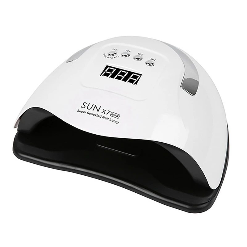 220W Nail Lamp Gel Polish Dryer UV Curing Light Pedicure Manicure Lamps SUN UV 57 LED Nail Lamp
220W Nail Lamp Gel Polish Dryer UV Curing Light Pedicure Manicure Lamps SUN UV 57 LED Nail Lamp