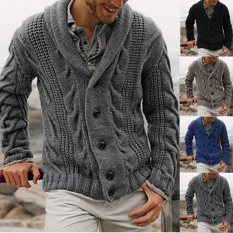 2022 Autumn Winter New Men Sweater Casual Fashion Lapel Long Sleeve Knitted Cardigan Casual Male Coat Trendy Jacket
2022 Autumn Winter New Men Sweater Casual Fashion Lapel Long Sleeve Knitted Cardigan Casual Male Coat Trendy Jacket