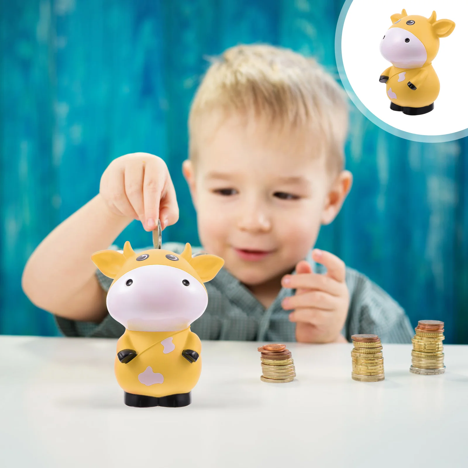 Bank Cow Money Pot Saving Piggy Animal Figurine Toy Mascot Ox Ceramic Zodiac Container Chinese Desktop Year Cute The
Bank Cow Money Pot Saving Piggy Animal Figurine Toy Mascot Ox Ceramic Zodiac Container Chinese Desktop Year Cute The