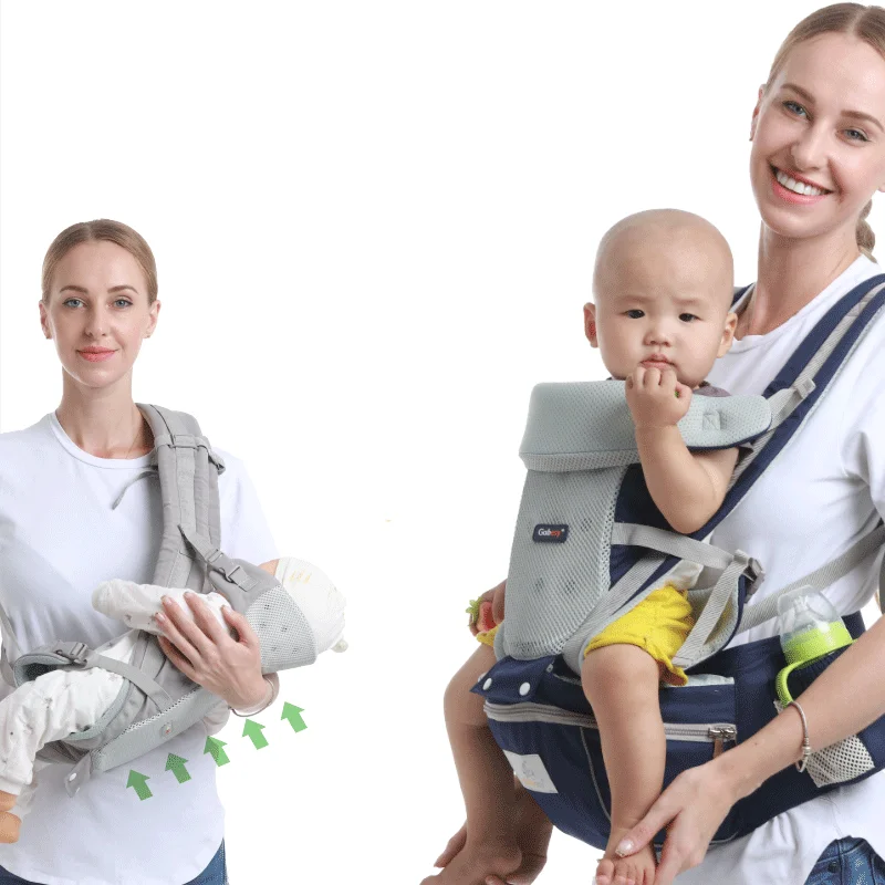 

0-36 Months Ergonomic Baby Carrier Backpack With Hip Seat For Newborn Multi-function Infant Sling Wrap Waist Stool Baby Kangaroo