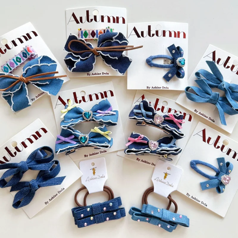 2pcs/set Toddler Girl Hair Clip Kawaii American Style Bowknot Heart Bright Drill Hairpin for Kids Girl Lovely Children Headwear
2pcs/set Toddler Girl Hair Clip Kawaii American Style Bowknot Heart Bright Drill Hairpin for Kids Girl Lovely Children Headwear