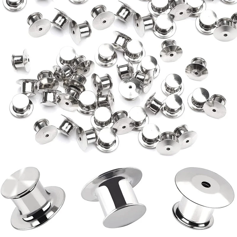 10pcs Locking Pin Back Locking Pin Keeper Clasp Metal Pin Backing for Brooch Lapel Pin Lock Accessories
10pcs Locking Pin Back Locking Pin Keeper Clasp Metal Pin Backing for Brooch Lapel Pin Lock Accessories