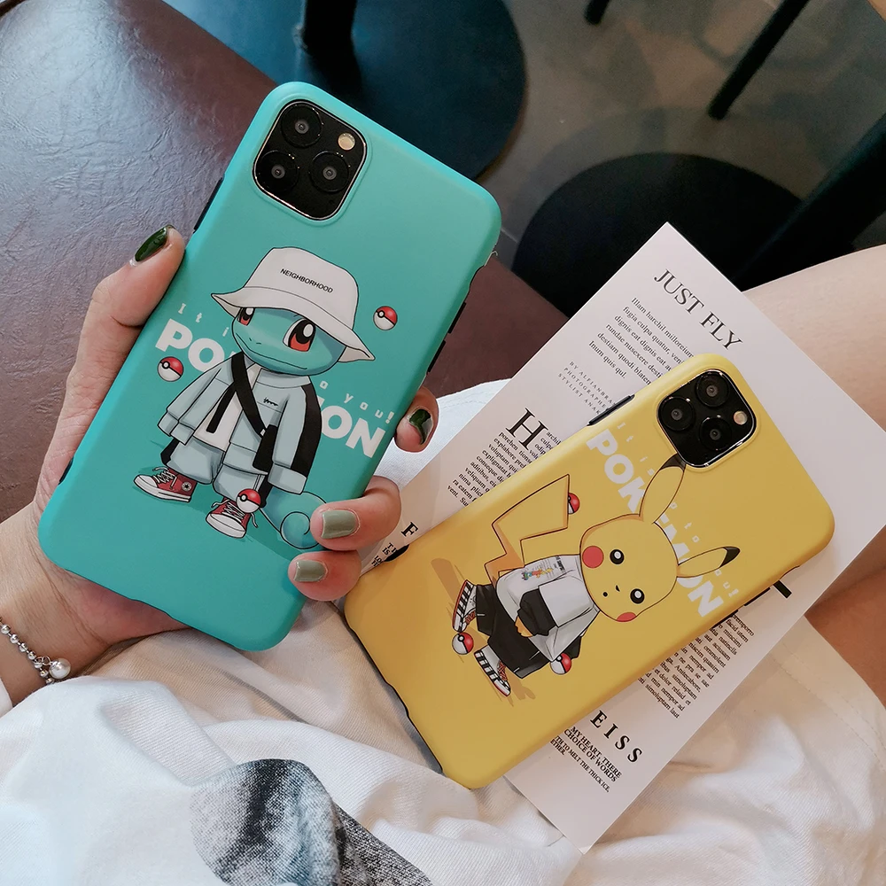Pokemon Pikachu Jenny Turtle Cartoon Phone Cases For iPhone 13 12 11 Pro Max XR XS MAX X Couple Anti-drop Soft Silicone Cover
Pokemon Pikachu Jenny Turtle Cartoon Phone Cases For iPhone 13 12 11 Pro Max XR XS MAX X Couple Anti-drop Soft Silicone Cover
