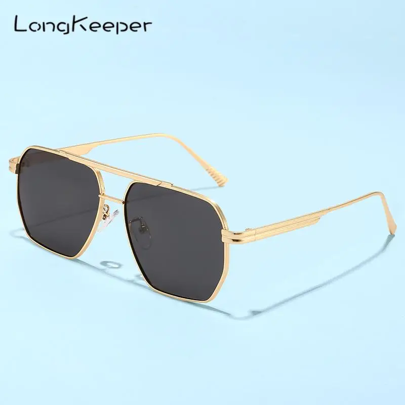 

Longkeeper New Fashion Pilot Polygon Polarized Sunglasses for Children Boys Grils Outdoor Sun Glasses Kid Sunglass Uv400 Shades