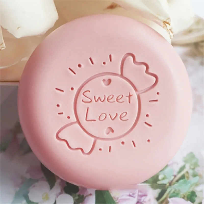 Sweet Love Candy pattern soap stamp Acrylic Custom Stamps For Soap Making Chapter Handmade Seal
Sweet Love Candy pattern soap stamp Acrylic Custom Stamps For Soap Making Chapter Handmade Seal