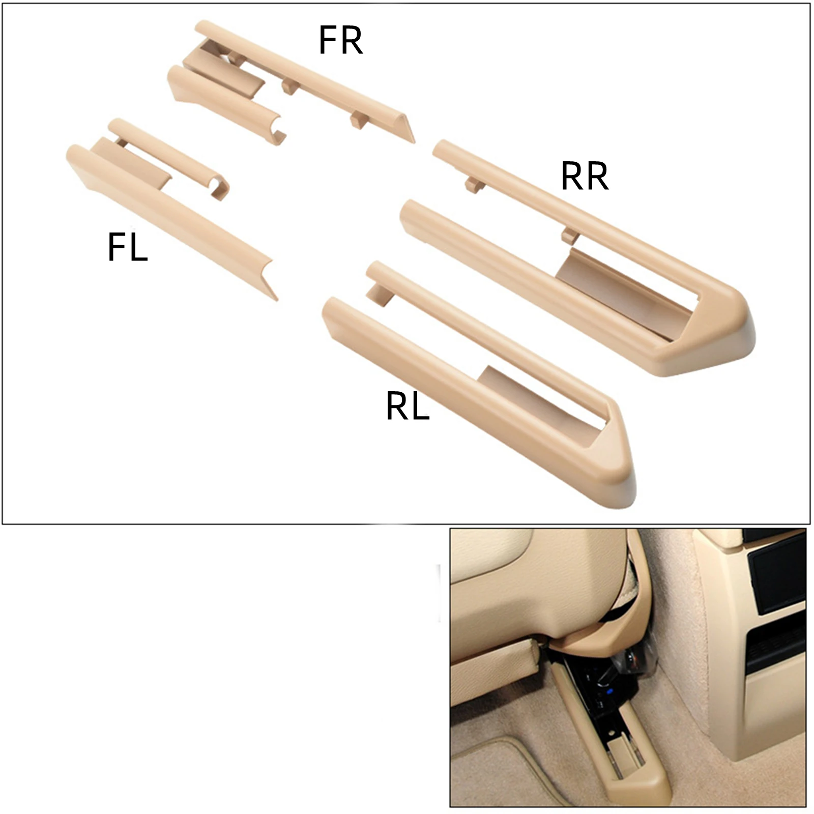 Цельная накладка на направляющую для внутреннего сиденья автомобиля для BMW X5 E70 2007-2013 X6 E71 E72 2008-2014
Цельная накладка на направляющую для внутреннего сиденья автомобиля для BMW X5 E70 2007-2013 X6 E71 E72 2008-2014