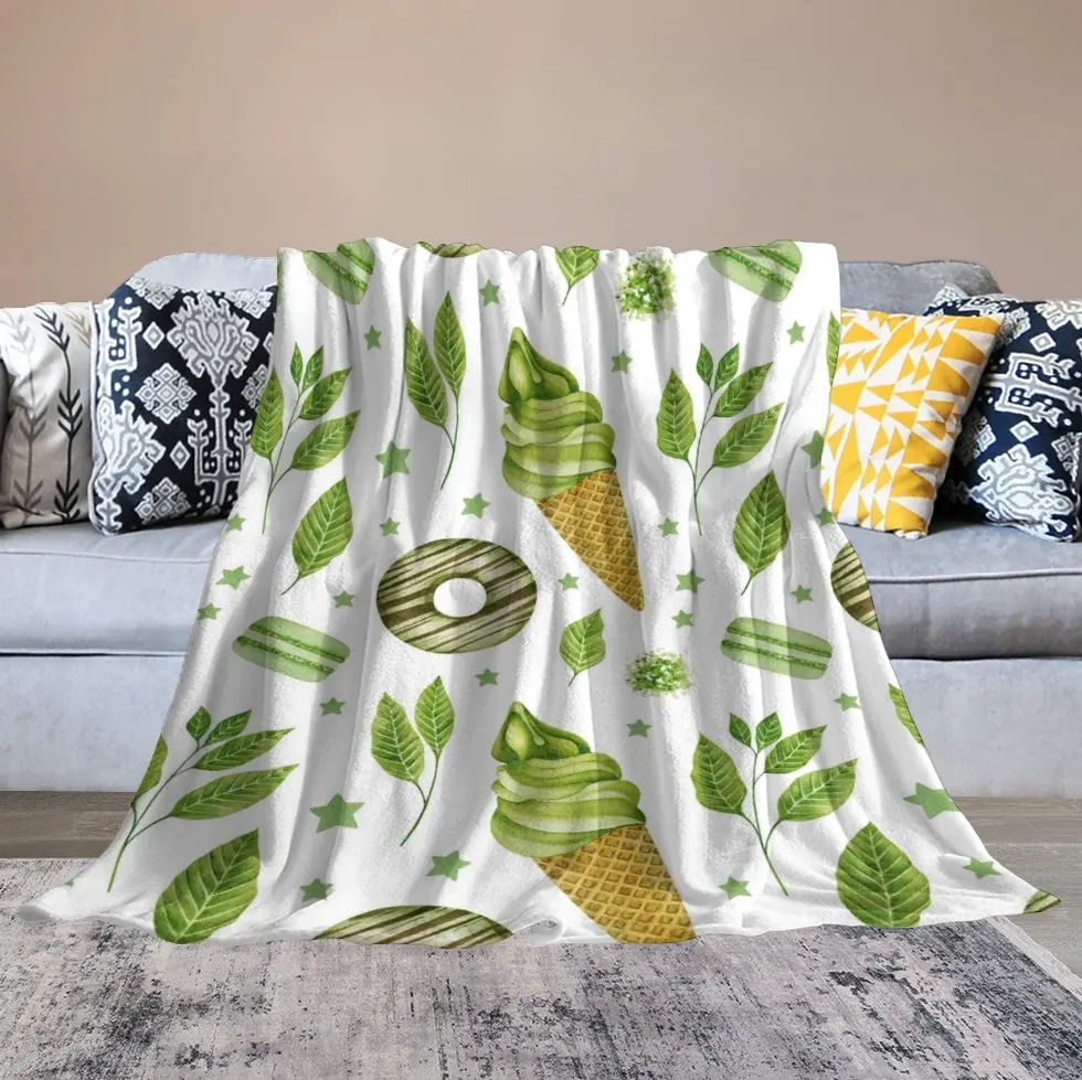 Throw Blanket Bedding Fleece Blanket Throw Blanket for Couch Sofa Bed Anti-Static Fuzzy Soft Blanket Green Icecream
Throw Blanket Bedding Fleece Blanket Throw Blanket for Couch Sofa Bed Anti-Static Fuzzy Soft Blanket Green Icecream