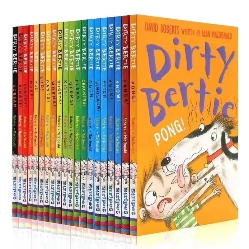 English picture books Dirty Bertie reading chapter books Children's stories Enlighten English extracurricular reading books
English picture books Dirty Bertie reading chapter books Children's stories Enlighten English extracurricular reading books