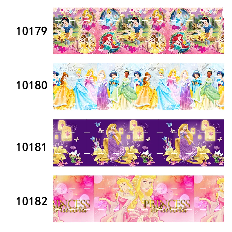 50yards Disney Princess Theme Grosgrain Ribbon Accessories for Sewing Crafts Material Gifts Packing Fabric Tape
50yards Disney Princess Theme Grosgrain Ribbon Accessories for Sewing Crafts Material Gifts Packing Fabric Tape