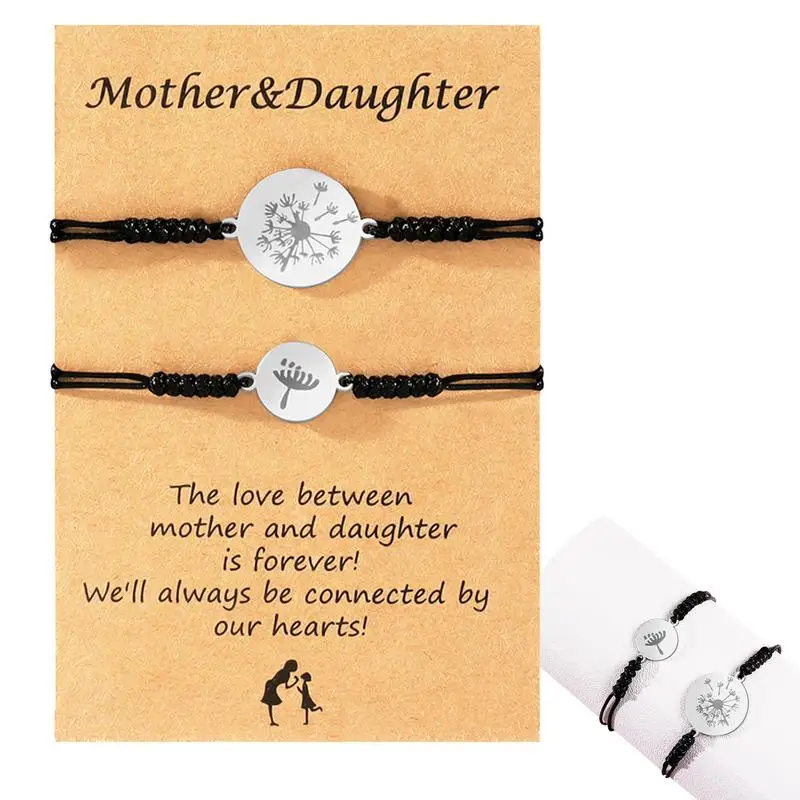 Matching Wish Bracelets Adjustable Bracelet Pair For Couples Bracelet Set Dandelion Hand Decorative Back-to-school Friendship
Matching Wish Bracelets Adjustable Bracelet Pair For Couples Bracelet Set Dandelion Hand Decorative Back-to-school Friendship