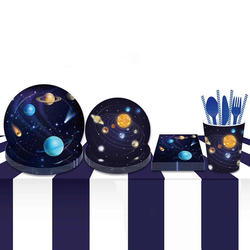 44pcs/set Galaxy Planet Theme Kids Birthday Party Solar System Outer Space Paper Plates Cup Kids Decor Party Tableware Supplies
44pcs/set Galaxy Planet Theme Kids Birthday Party Solar System Outer Space Paper Plates Cup Kids Decor Party Tableware Supplies