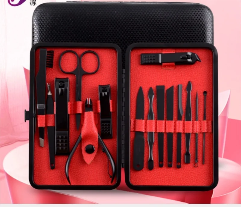 15pcs/Set Stainless Steel Nail Clipper Kit Pedicure Scissors Tweezer Knife Ear Pick Manicure Set Nail Art Tools 20sets new
15pcs/Set Stainless Steel Nail Clipper Kit Pedicure Scissors Tweezer Knife Ear Pick Manicure Set Nail Art Tools 20sets new