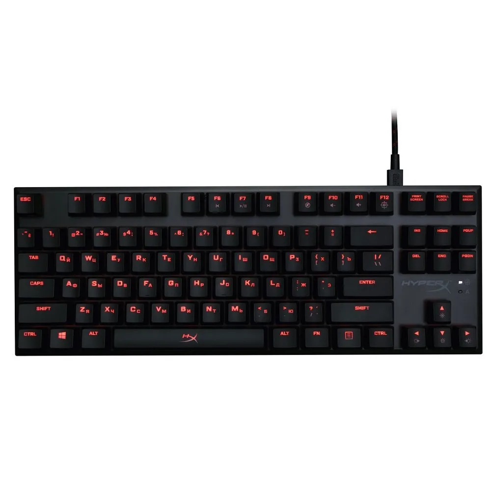 

Игровая клавиатура проводная HyperX Alloy FPS PRO, (Cherry MX Red), черный