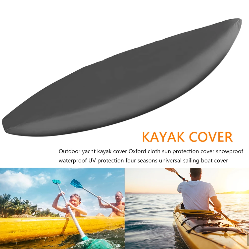 Universal Kayak Cover Canoe Boat Oxford Sports Waterproof UV Resistant Dust Storage Cover Shield Kayak Boat Canoe Storage Cover
Universal Kayak Cover Canoe Boat Oxford Sports Waterproof UV Resistant Dust Storage Cover Shield Kayak Boat Canoe Storage Cover