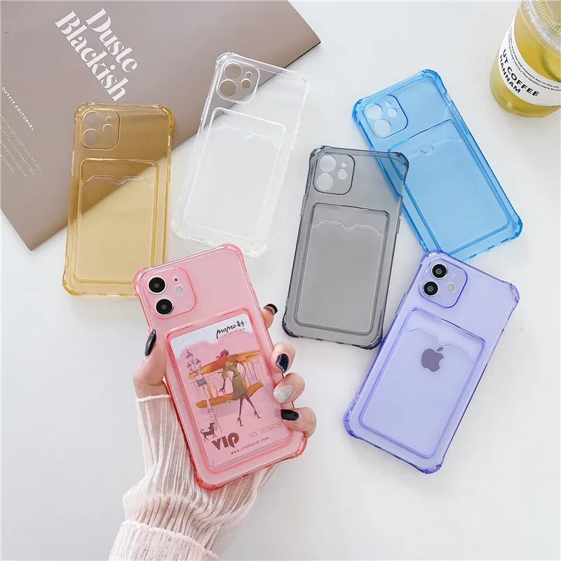 Transparent Card Pocket Phone Case for iphone 11 12 13 Pro max mini X Xr Xs 7 8 Plus SE2020 ,Smartphone cover coque apple shell
Transparent Card Pocket Phone Case for iphone 11 12 13 Pro max mini X Xr Xs 7 8 Plus SE2020 ,Smartphone cover coque apple shell