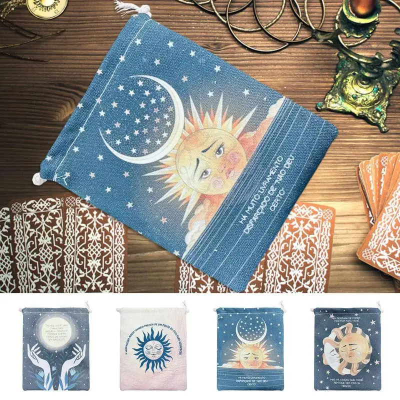 Velvet Moon Phase Tarots Oracle Cards Storage Bag Runes Constellation Witch Divination Accessories Jewelry Dice Bag
Velvet Moon Phase Tarots Oracle Cards Storage Bag Runes Constellation Witch Divination Accessories Jewelry Dice Bag