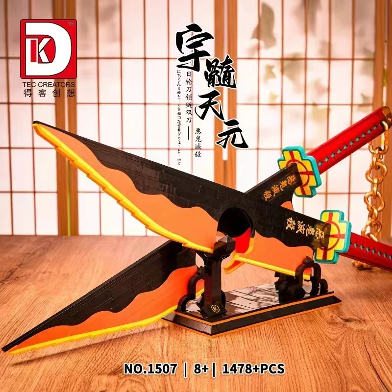 1478Pcs Demon Slayer Japanese Anime Uzui Tengen Sword Kids Toys Model Building Kit Blocks
1478Pcs Demon Slayer Japanese Anime Uzui Tengen Sword Kids Toys Model Building Kit Blocks