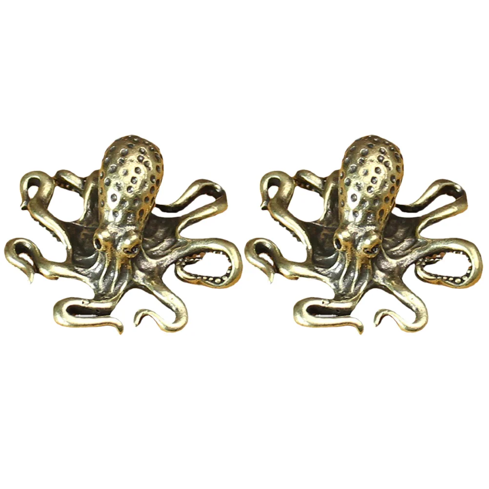 Octopus Animal Copper Statue Brass Decoration Sculpture Figurine Tea Ornament Vintage Feng Figurines Statues Shui Miniature
Octopus Animal Copper Statue Brass Decoration Sculpture Figurine Tea Ornament Vintage Feng Figurines Statues Shui Miniature