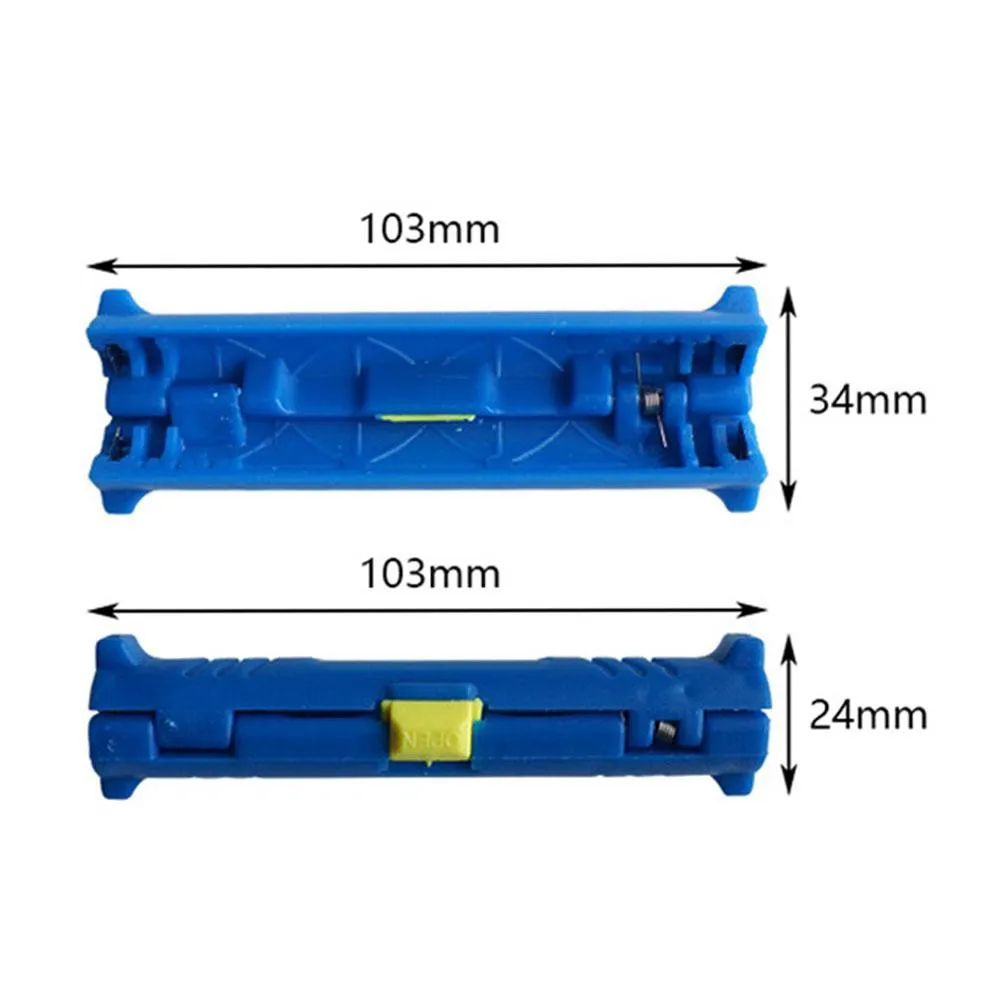 Electric Wire Stripper Pen Rotary Coaxial Wire Cable Cutter Stripping Machine Pliers For Cable Puller Cylindrical Wire Stripper
Electric Wire Stripper Pen Rotary Coaxial Wire Cable Cutter Stripping Machine Pliers For Cable Puller Cylindrical Wire Stripper