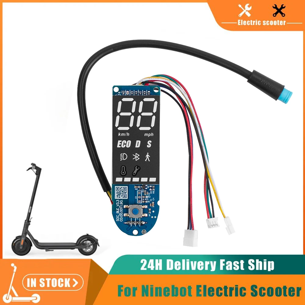 Dashboard For Segway Ninebot F20 F25 F30 F40 Folding Smart Electric Scooter Circuit Board Series Display Spare Repair Accessorie
Dashboard For Segway Ninebot F20 F25 F30 F40 Folding Smart Electric Scooter Circuit Board Series Display Spare Repair Accessorie