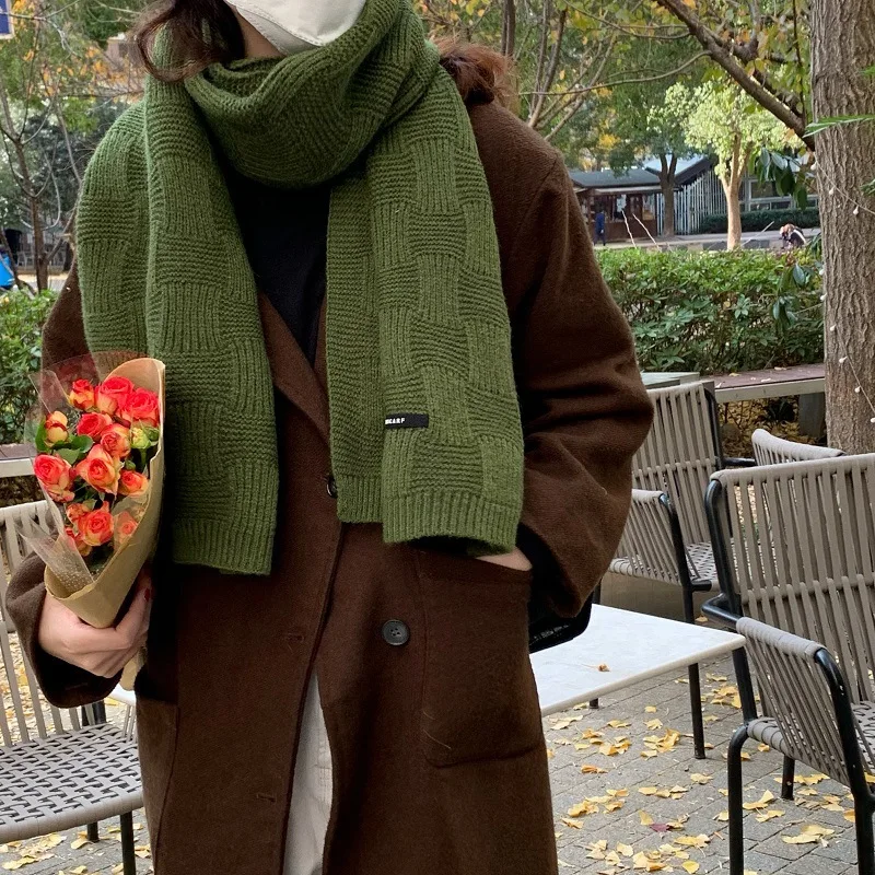 Soft Solid Neckerchief Retro Scarves Casual Scarfs Girls Winter Scarf Wool Warm Muffler Cotton Scarf Women Luxury Fashion Shawl
Soft Solid Neckerchief Retro Scarves Casual Scarfs Girls Winter Scarf Wool Warm Muffler Cotton Scarf Women Luxury Fashion Shawl