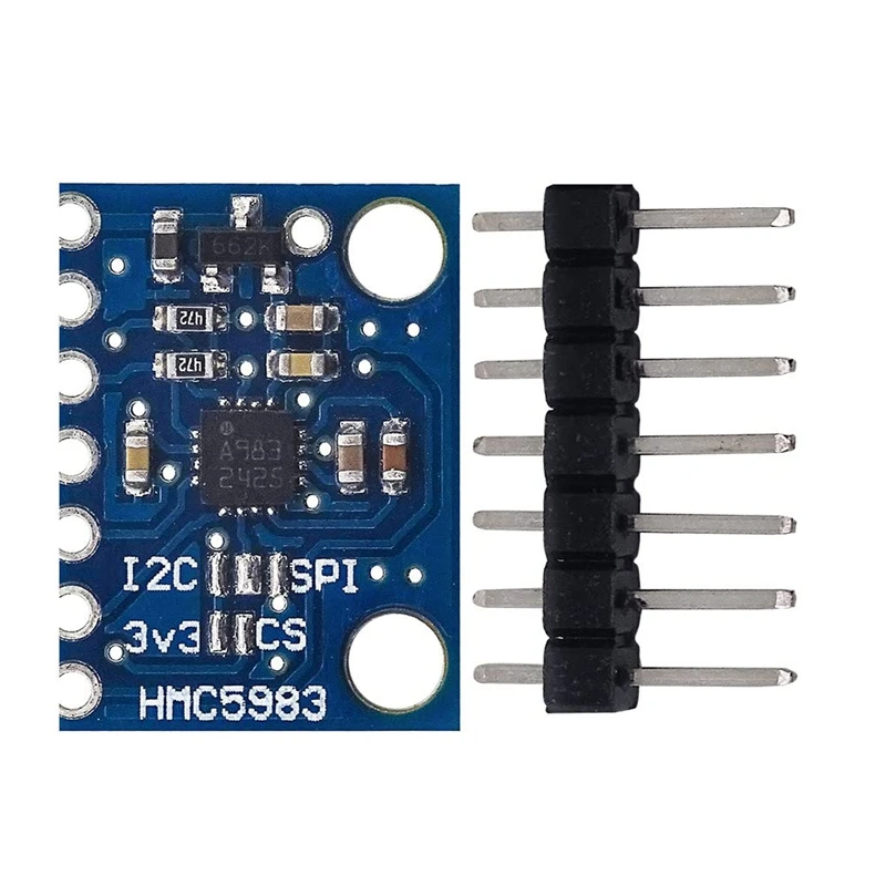GY-282 HMC5983 Module High Precision Three Axis Magnetic Field Compass Compass Module
GY-282 HMC5983 Module High Precision Three Axis Magnetic Field Compass Compass Module