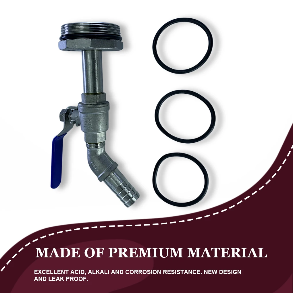 20mm Caliber Wood Barrel Faucets Oil Drum DN50 Inlet 2-inch DN15 Outlet 0.5-inch 45 Degrees Tilted Nozzles Container Supplies
20mm Caliber Wood Barrel Faucets Oil Drum DN50 Inlet 2-inch DN15 Outlet 0.5-inch 45 Degrees Tilted Nozzles Container Supplies