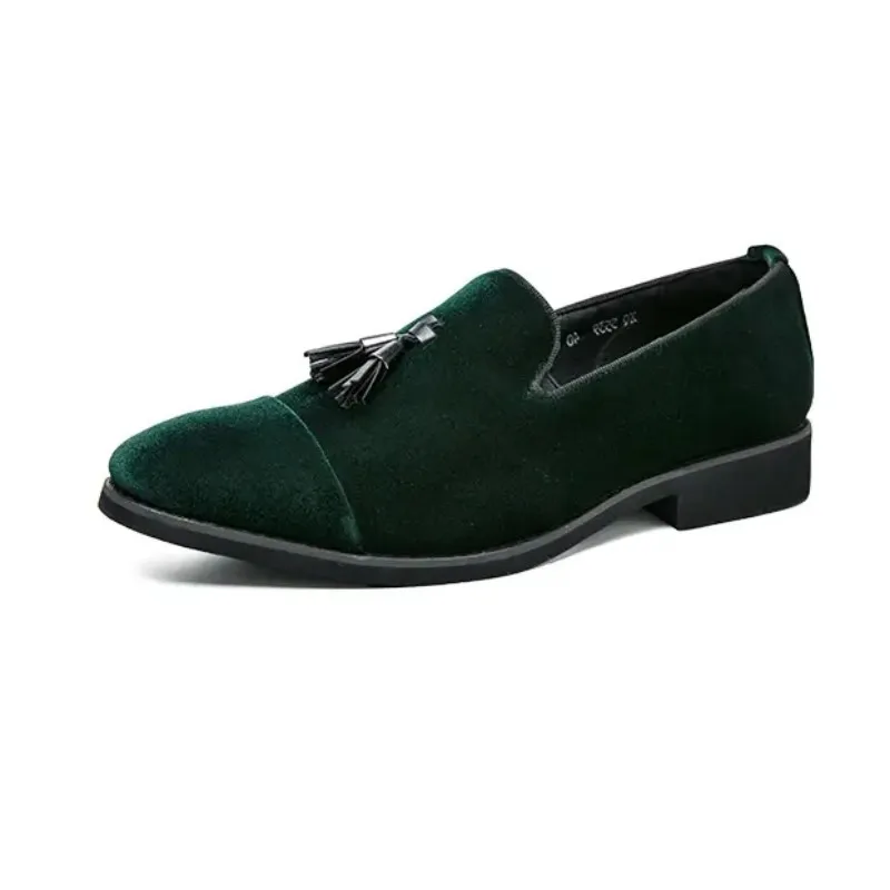 DAFENP Men's Tassel Decor Corduroy patchwork upper Pointed Low Top Fashion Shoes Men's Business Shoes Yuppie Dress Shoes 38-47
DAFENP Men's Tassel Decor Corduroy patchwork upper Pointed Low Top Fashion Shoes Men's Business Shoes Yuppie Dress Shoes 38-47