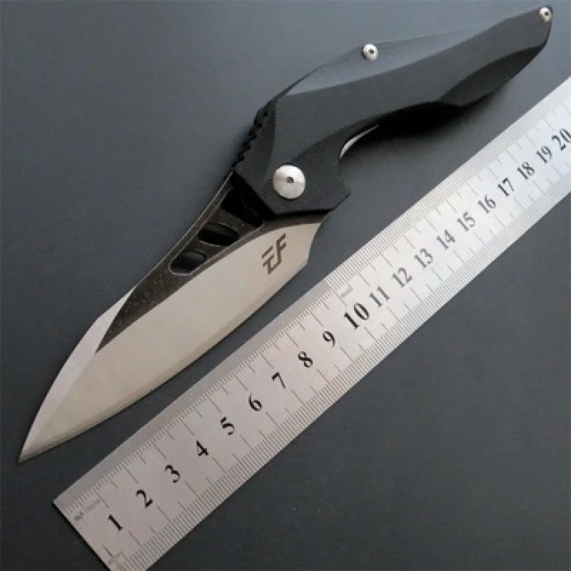 D2 Steel Folding Knife Outdoor Knife for Handcraft G10High Hardness Lock-Free Sharp a Folding Knife
D2 Steel Folding Knife Outdoor Knife for Handcraft G10High Hardness Lock-Free Sharp a Folding Knife