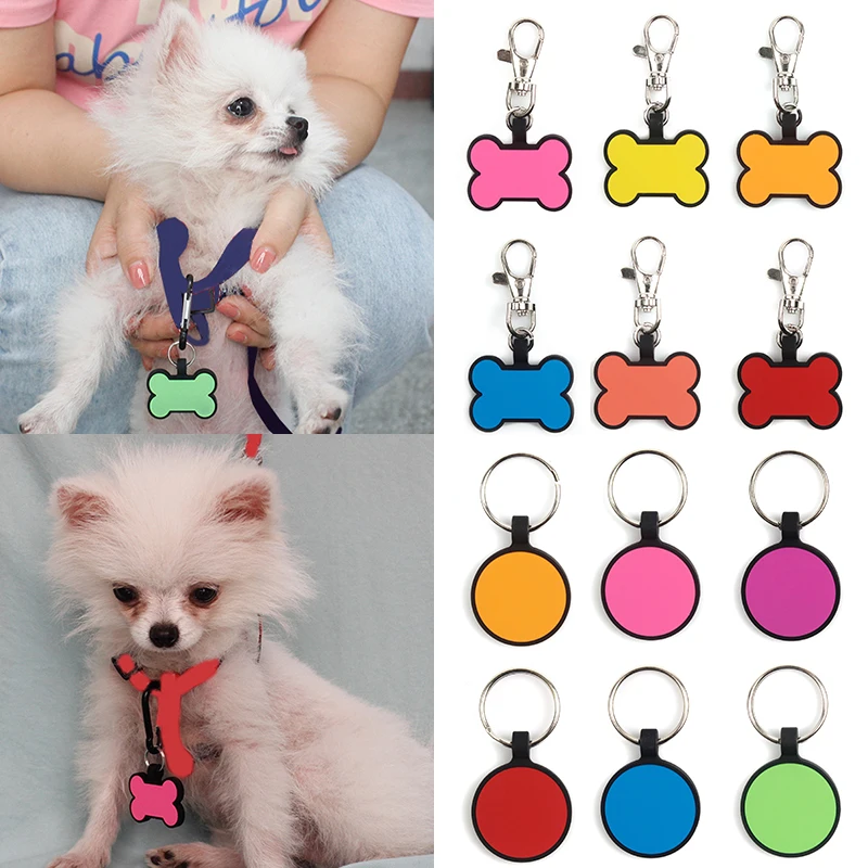 Double Side Collar Pendant Bone Round Pet ID Tag Anti-lost Pets Accessories Keychain Personalized Dog Tag Name Tag Sale 2022
Double Side Collar Pendant Bone Round Pet ID Tag Anti-lost Pets Accessories Keychain Personalized Dog Tag Name Tag Sale 2022