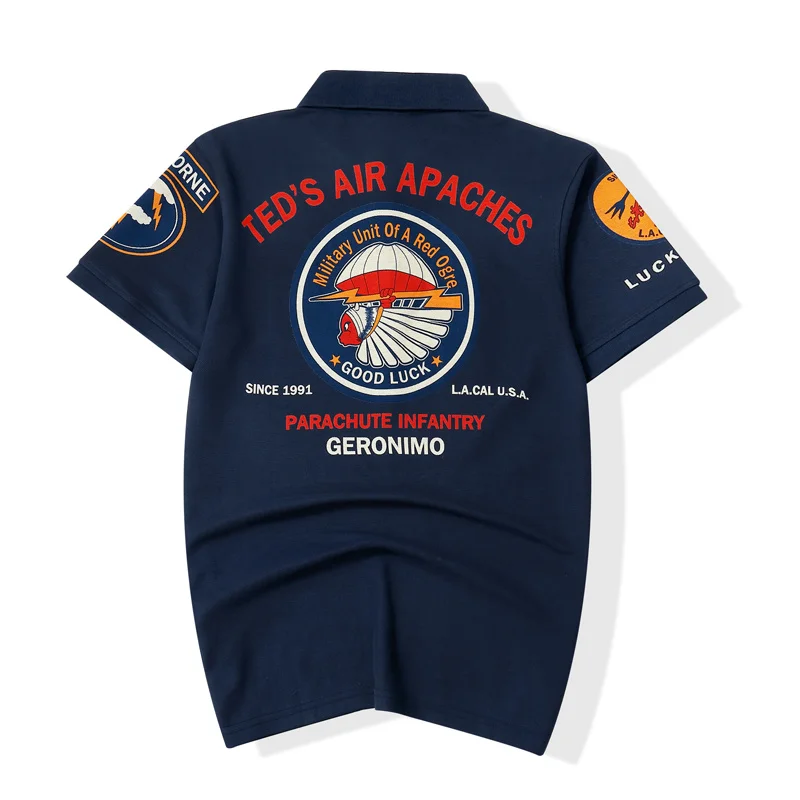 High Quality Casual Men's Polo Shirt Men Devil Pilot Letter Print Cotton Short Sleeve Man Motorcycle Biker Tops Tee s
High Quality Casual Men's Polo Shirt Men Devil Pilot Letter Print Cotton Short Sleeve Man Motorcycle Biker Tops Tee s