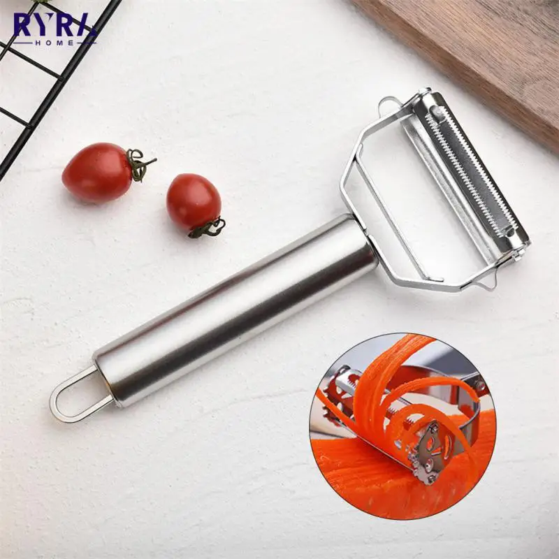 Stainless Steel Potato Cucumber Carrot Grater Julienne Peeler Vegetables Fruit Peeler Double Planing Grater Kitchen Gadget
Stainless Steel Potato Cucumber Carrot Grater Julienne Peeler Vegetables Fruit Peeler Double Planing Grater Kitchen Gadget