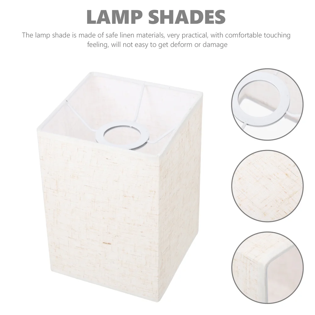 2 Pcs Lampshade White Holder Table Accessory Accessories Light Cover Linen Replacement Home Office Fabric
2 Pcs Lampshade White Holder Table Accessory Accessories Light Cover Linen Replacement Home Office Fabric