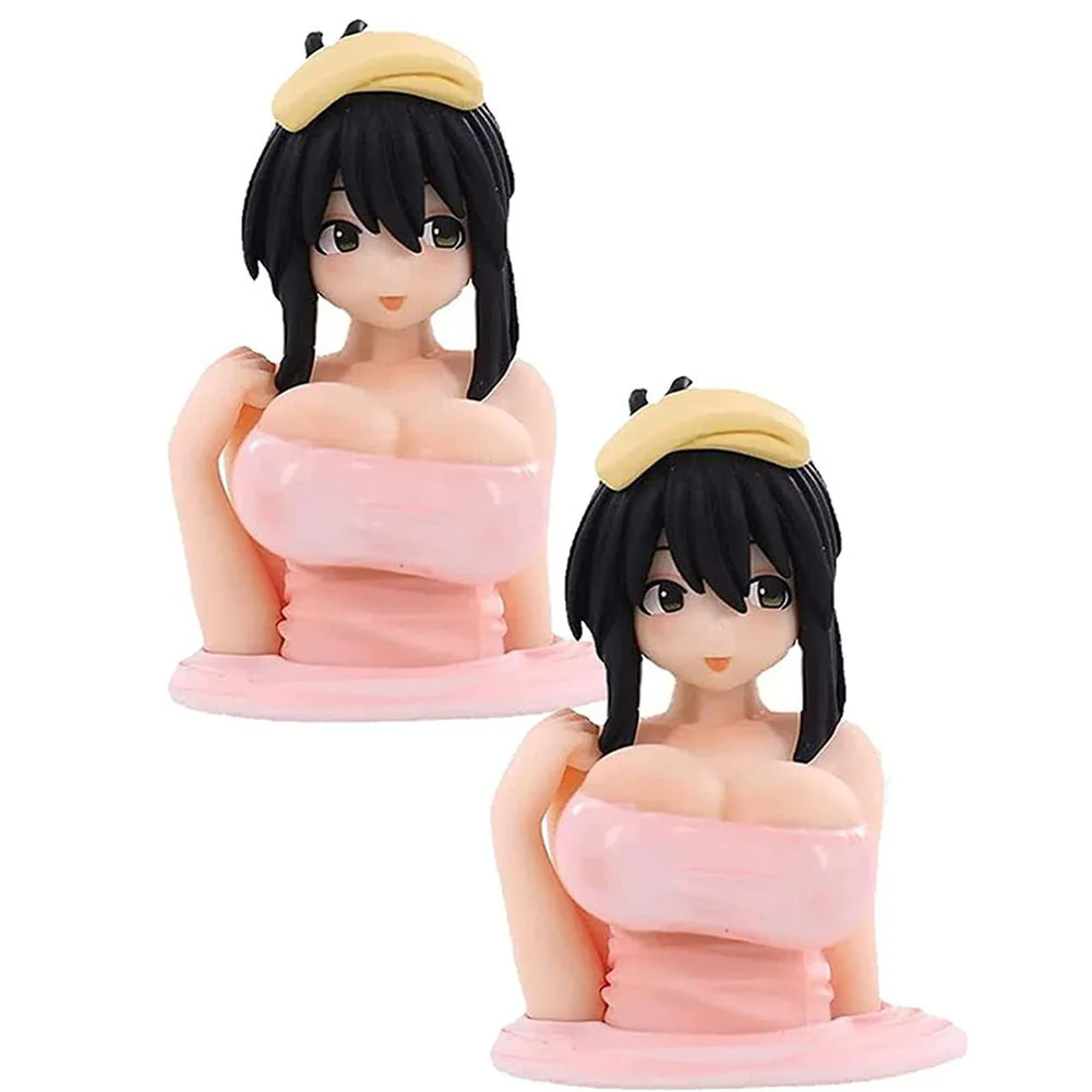 2pcs Anime Car Sticker Chest Shaking Ornament Car Interior Motorcycle Bicycle Car Toys Boobs Decoration Stickers Car Accessories
2pcs Anime Car Sticker Chest Shaking Ornament Car Interior Motorcycle Bicycle Car Toys Boobs Decoration Stickers Car Accessories