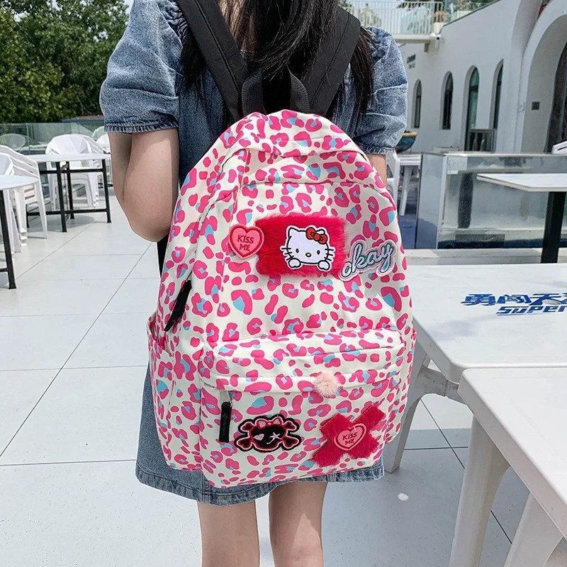 Холщовый Рюкзак с милым рисунком Hello Kitty, сумка через плечо Y2k, вместительная школьная сумка для путешествий, Подарочная сумка Sanrio
Холщовый Рюкзак с милым рисунком Hello Kitty, сумка через плечо Y2k, вместительная школьная сумка для путешествий, Подарочная сумка Sanrio