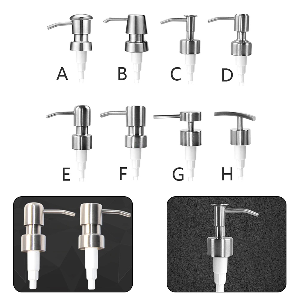 Soap Dispenser Press Head 304 Stainless Steel Hand Press Liquid Lotion Dispenser Head Soap Shampoo Bathroom Kitchen Hardware
Soap Dispenser Press Head 304 Stainless Steel Hand Press Liquid Lotion Dispenser Head Soap Shampoo Bathroom Kitchen Hardware