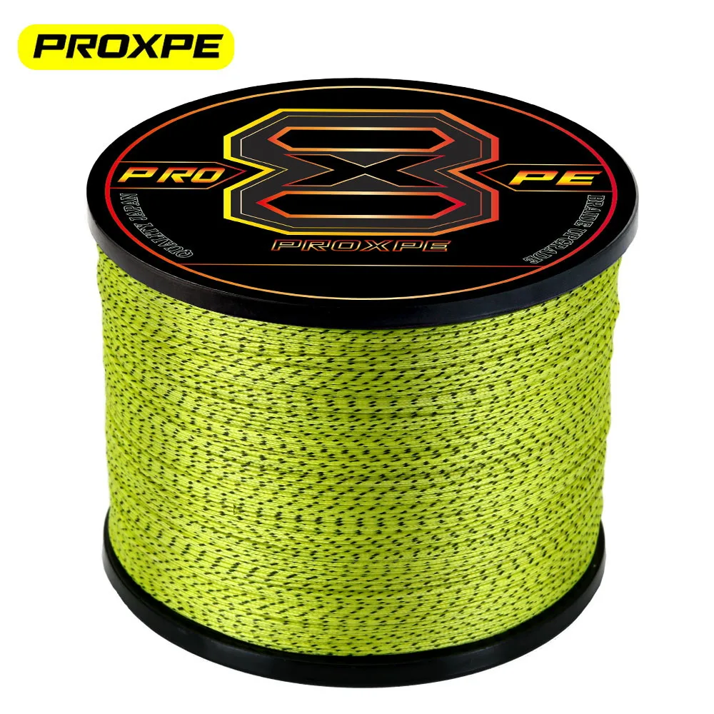 PROXPE Carp Fishing Line 150M 366M 666M 8 Strands Speckled Braided Multifilament PE Wire Super Strong Durable Smooth Tackle
PROXPE Carp Fishing Line 150M 366M 666M 8 Strands Speckled Braided Multifilament PE Wire Super Strong Durable Smooth Tackle