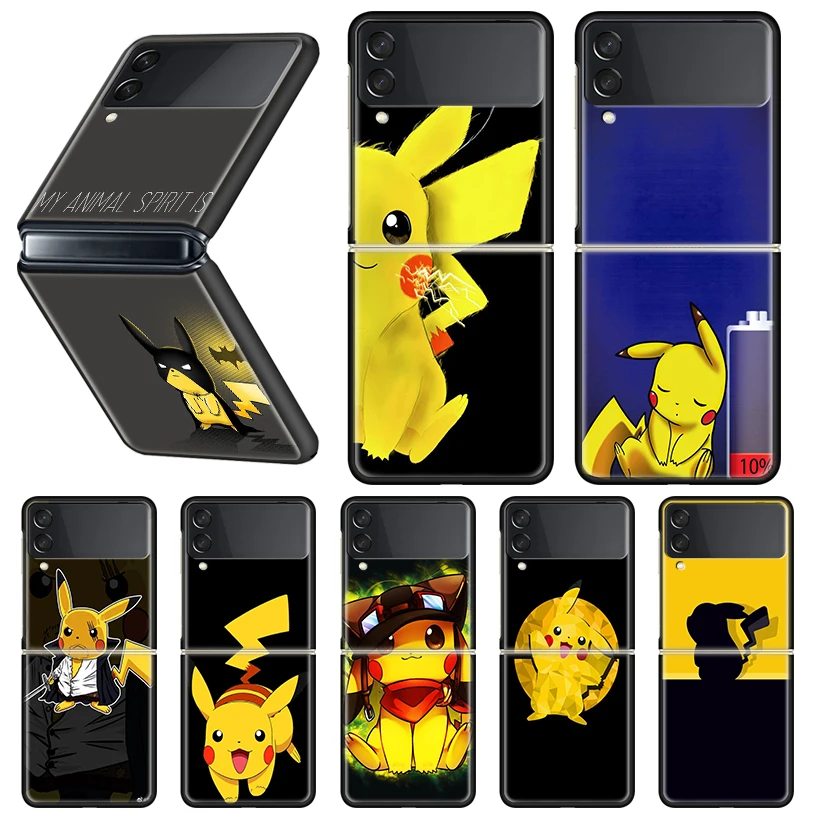 Pokemon Pikachu Black Phone Case For Samsung Galaxy Z Flip 3 5G Black Hard Cover ZFlip3 Luxury Coque Fundas Shockproof Bumper
Pokemon Pikachu Black Phone Case For Samsung Galaxy Z Flip 3 5G Black Hard Cover ZFlip3 Luxury Coque Fundas Shockproof Bumper