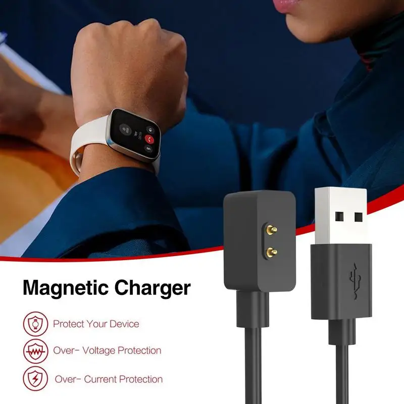 Зарядный кабель для умных часов, сменный Магнитный USB-кабель для часов, универсальное 2-контактное зарядное устройство для умных часов
Зарядный кабель для умных часов, сменный Магнитный USB-кабель для часов, универсальное 2-контактное зарядное устройство для умных часов
