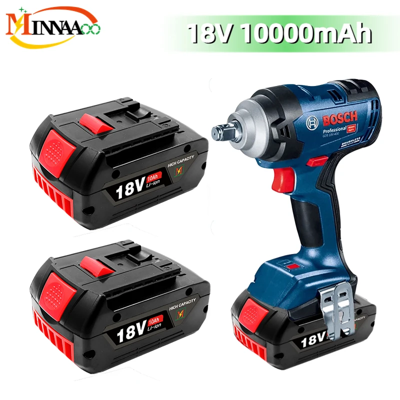 NEW For BOSCH Authentic 18V 10AH LITHIUM-ION BATTERY GBA 18V 10AH 18V Professional GBA GSR GSB BAT618 BAT609 w/Fuel Guage
NEW For BOSCH Authentic 18V 10AH LITHIUM-ION BATTERY GBA 18V 10AH 18V Professional GBA GSR GSB BAT618 BAT609 w/Fuel Guage
