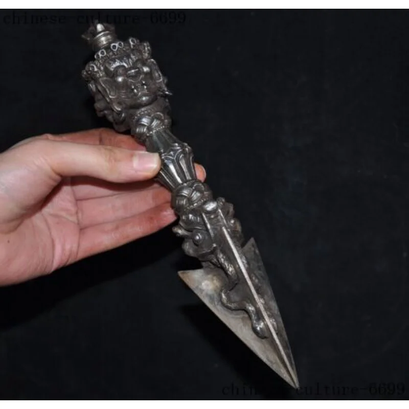 Ancient Tibetan Buddhism Tiananti Meteorite Iron Horse Hakaladojie Vajra Phurpa Dagger
Ancient Tibetan Buddhism Tiananti Meteorite Iron Horse Hakaladojie Vajra Phurpa Dagger