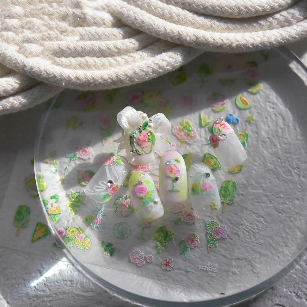 1PCS Spring Floral Cartoon Rabbit Design Adhesive Slider Charms Nail Art Decoration 5D Flower Nail Stickers Decals Manicure Foil
1PCS Spring Floral Cartoon Rabbit Design Adhesive Slider Charms Nail Art Decoration 5D Flower Nail Stickers Decals Manicure Foil