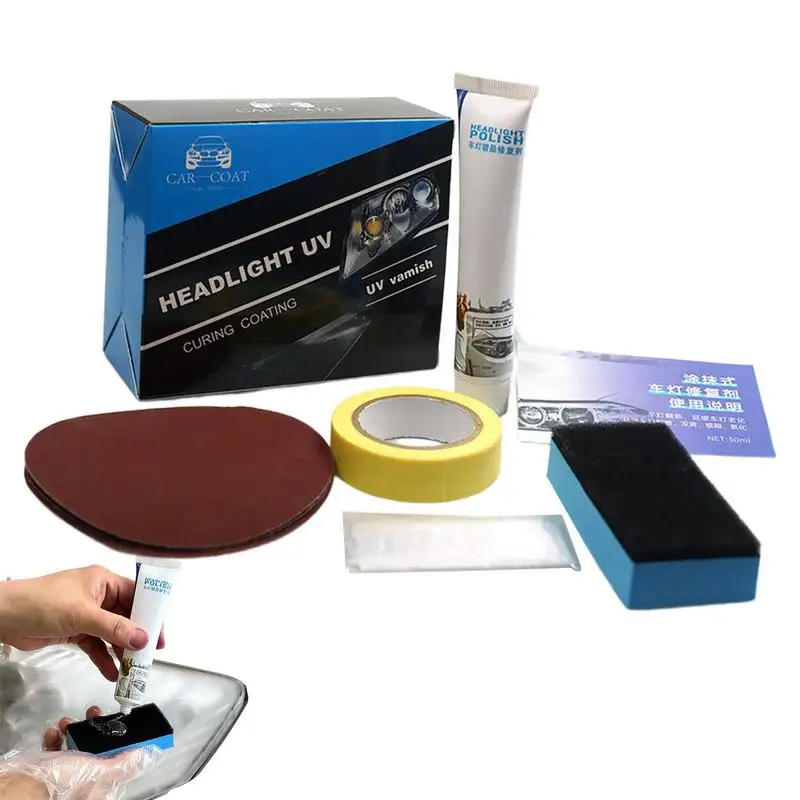 Car Headlight Repair Fluid 30ml Headlight Restoration Kit Car Scratch Remover Polish & Paint Restorer Easily Repair Paint
Car Headlight Repair Fluid 30ml Headlight Restoration Kit Car Scratch Remover Polish & Paint Restorer Easily Repair Paint