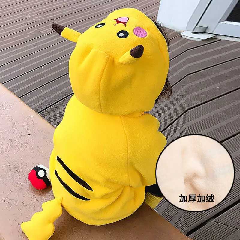 TAKARA TOMY Pikachu мультфильм детский флисовый свитер с капюшоном аниме плюс бархатная утепленная мужская и женская куртка
TAKARA TOMY Pikachu мультфильм детский флисовый свитер с капюшоном аниме плюс бархатная утепленная мужская и женская куртка