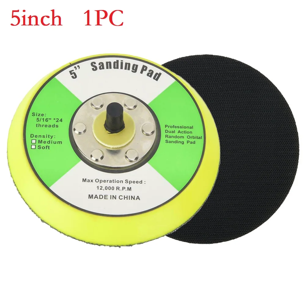 1PC DA Orbital Sanding Pad Polishing Plate Backing Pads 5 Inches Hook And Loop For Pneumatic Sander Bonnets Grinding Tool
1PC DA Orbital Sanding Pad Polishing Plate Backing Pads 5 Inches Hook And Loop For Pneumatic Sander Bonnets Grinding Tool