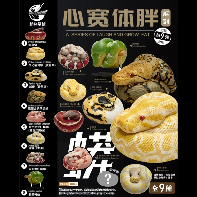 Animal Planet Heart of The World Capsule Toy Series No.9 Python 2.0 Anaconda Snake Reptile Hand Figure Model Ornaments Gifts
Animal Planet Heart of The World Capsule Toy Series No.9 Python 2.0 Anaconda Snake Reptile Hand Figure Model Ornaments Gifts