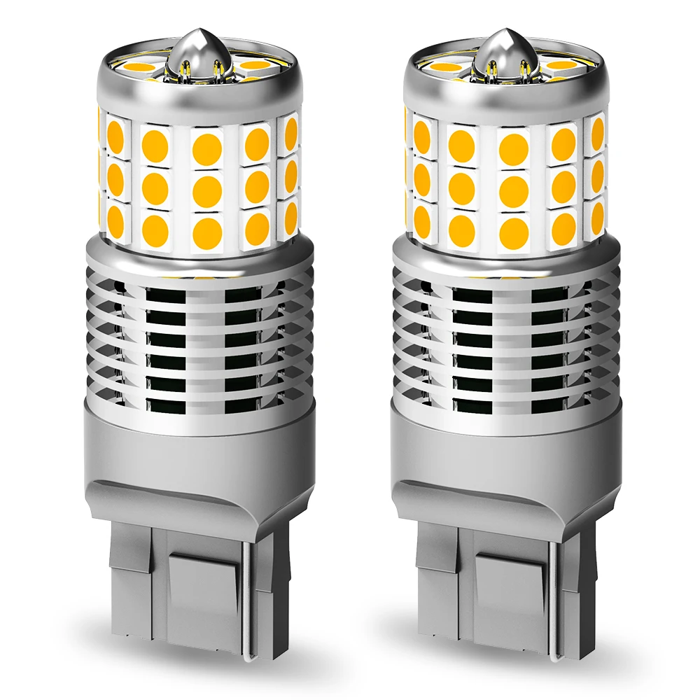 Светодиодный желтый задний поворотный сигнал T20 7440 W21W Canbus, 2 шт.
Светодиодный желтый задний поворотный сигнал T20 7440 W21W Canbus, 2 шт.